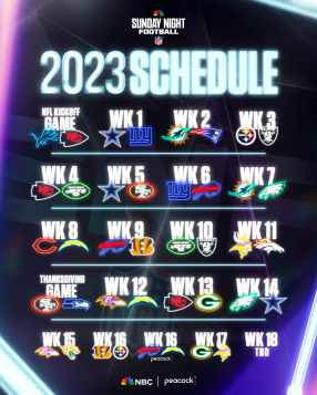 the schedule for thursday night football